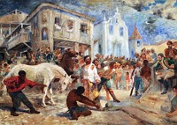 Revolta de Vila Rica: exemplo de revolta nativista do Brasil Colonial.