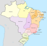 Mapa das Províncias do Brasil Império (fonte: Wikipédia)